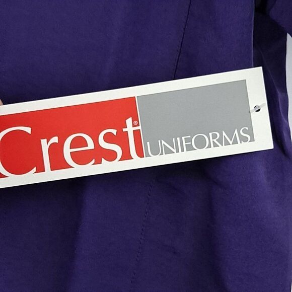 Crest Scrubs Top NWT - Picture 6 of 11